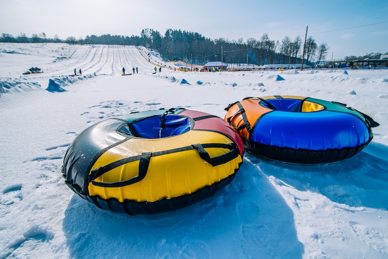 Woodward Park City Snow Tubing