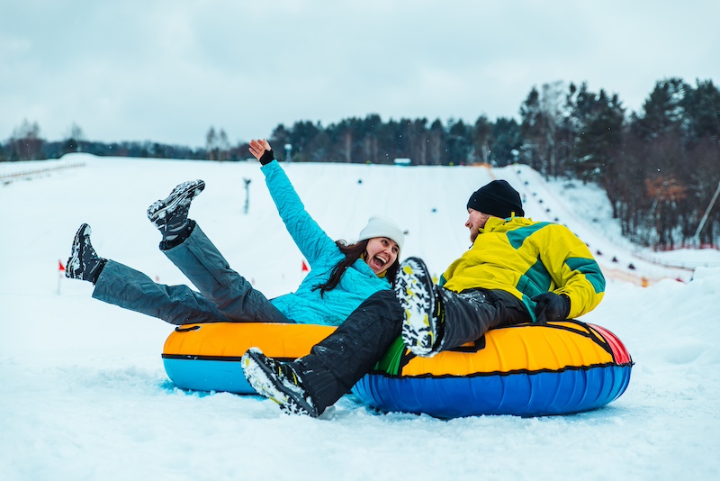 Tubing at Woodward Park City